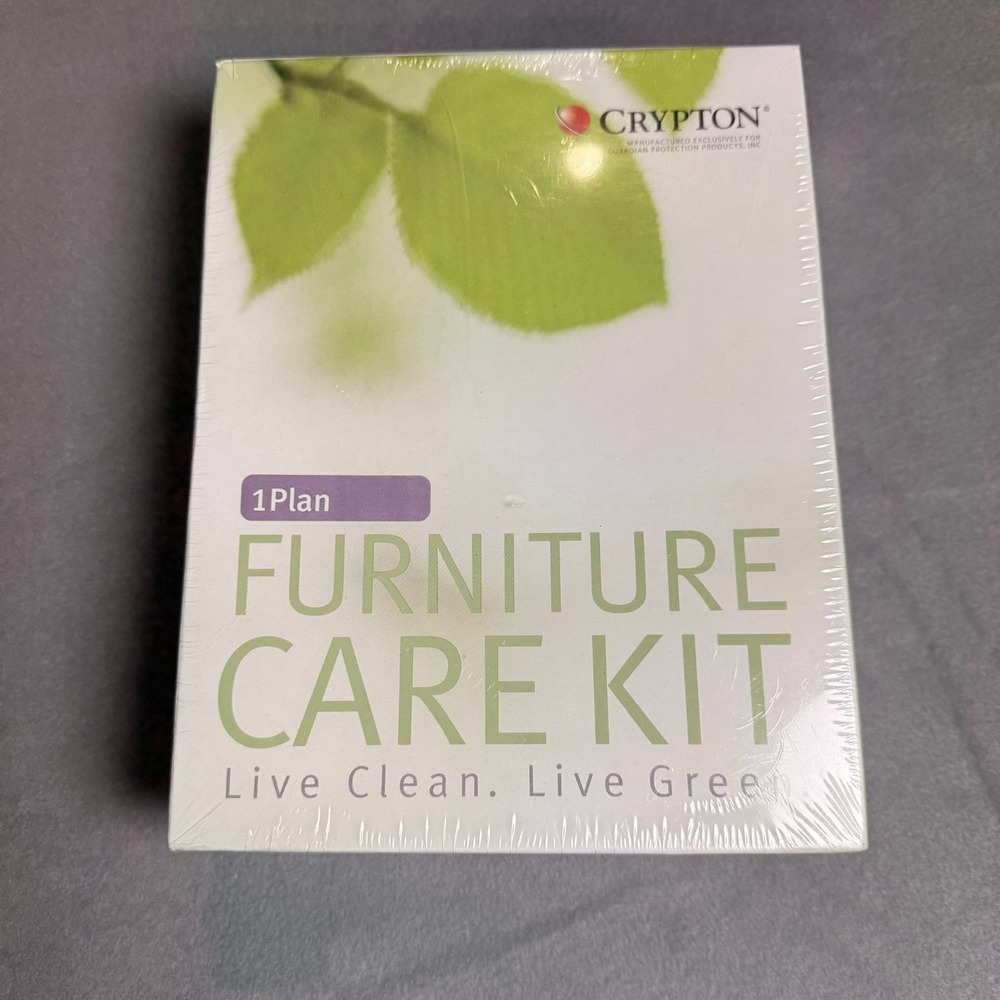 Crypton Furniture Care Kit Guardian Protection Products Natural Cleaner Sealed